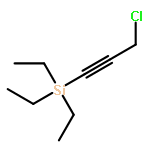 Silane, (3-chloro-1-propynyl)triethyl-