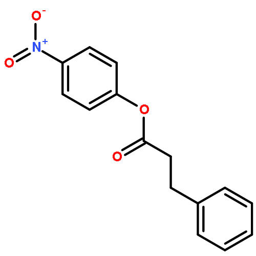 Benzenepropanoic acid, 4-nitrophenyl ester