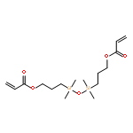 2-Propenoic acid,(1,1,3,3-tetramethyl-1,3-disiloxanediyl)di-3,1-propanediyl ester