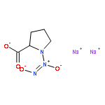 Disodium (2s)-1-[(e)-oxido-nno-azoxy]-2-pyrrolidinecarboxylate