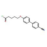 Pentanoyl chloride, 5-[(4'-cyano[1,1'-biphenyl]-4-yl)oxy]-