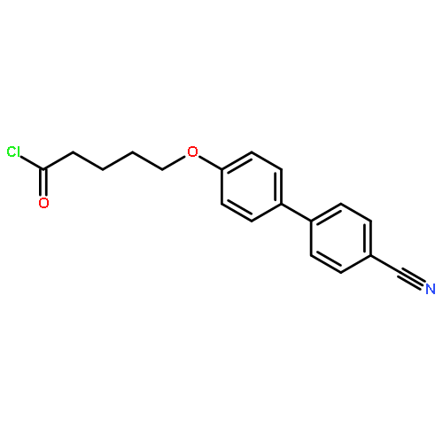 Pentanoyl chloride, 5-[(4'-cyano[1,1'-biphenyl]-4-yl)oxy]-