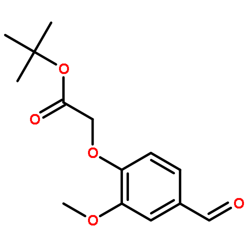 Acetic acid, (4-formyl-2-methoxyphenoxy)-, 1,1-dimethylethyl ester