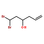 5-Hexen-3-ol, 1,1-dibromo-