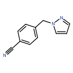 Benzonitrile,4-(1H-pyrazol-1-ylmethyl)-