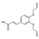 2-Propenoic acid, 3-[3,4-bis(2-propenyloxy)phenyl]-, (2E)-