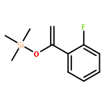 Silane, [[1-(2-fluorophenyl)ethenyl]oxy]trimethyl-