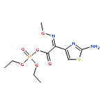 4-Thiazoleacetic acid,2-amino-a-(methoxyimino)-, anhydride withdiethyl hydrogen phosphate, (aZ)-