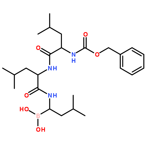 L-Leucinamide,N-[(phenylmethoxy)carbonyl]-L-leucyl-N-[(1R)-1-borono-3-methylbutyl]-