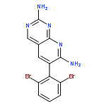 6-(2,6-Dibromophenyl)pyrido[2,3-d]pyrimidine-2,7-diamine