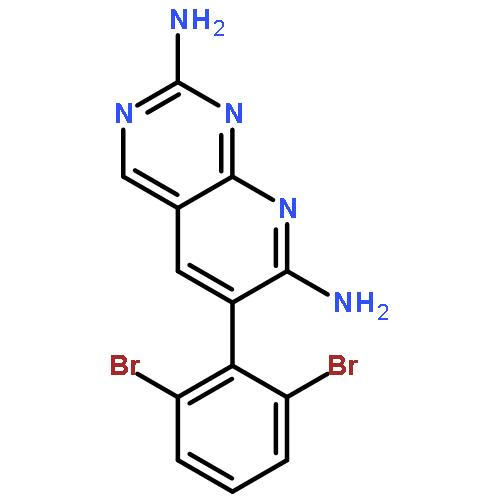 6-(2,6-Dibromophenyl)pyrido[2,3-d]pyrimidine-2,7-diamine