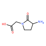 1-Pyrrolidineaceticacid, 3-amino-2-oxo-, (3R)-