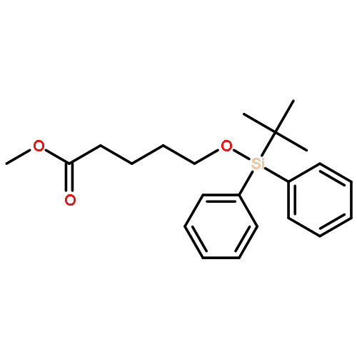 Pentanoic acid, 5-[[(1,1-dimethylethyl)diphenylsilyl]oxy]-, methyl ester