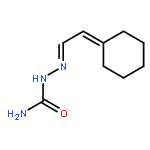 [(e)-2-cyclohexylideneethylideneamino]urea