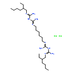 2,4,11,13-Tetraazatetradecanediimidamide,N1,N14-bis(2-ethylhexyl)-3,12-diimino-, hydrochloride (1:2)