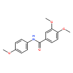 3,4-Dimethoxy-N-(4-methoxy-phenyl)-benzamide