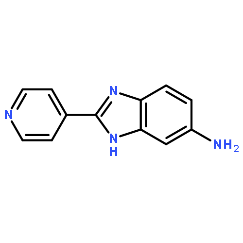 1H-Benzimidazol-5-amine, 2-(4-pyridinyl)-