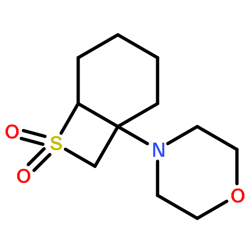 4-(7,7-dioxido-7-thiabicyclo[4.2.0]oct-1-yl)morpholine