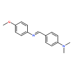 4-(((4-Methoxyphenyl)imino)methyl)-N,N-dimethylaniline