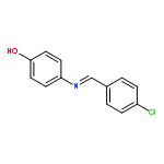 4-[(4-chlorobenzylidene)amino]phenol