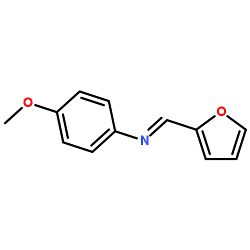 Benzenamine, N-(2-furanylmethylene)-4-methoxy-