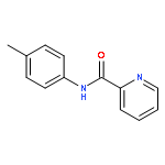 2-Pyridinecarboxamide, N-(4-methylphenyl)-