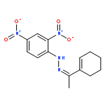 (1Z)-1-[1-(cyclohex-1-en-1-yl)ethylidene]-2-(2,4-dinitrophenyl)hydrazine