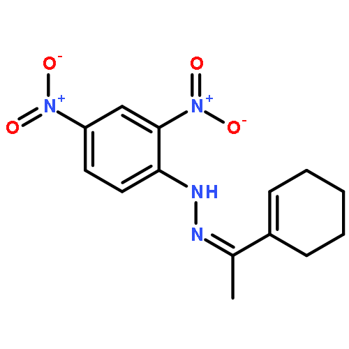 (1Z)-1-[1-(cyclohex-1-en-1-yl)ethylidene]-2-(2,4-dinitrophenyl)hydrazine