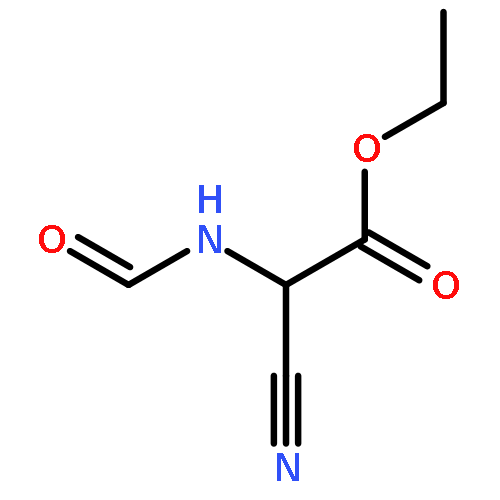 Acetic acid, cyano(formylamino)-, ethyl ester