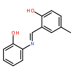 Phenol, 2-[[(2-hydroxyphenyl)imino]methyl]-4-methyl-