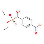 Phosphonic acid, [hydroxy(4-nitrophenyl)methyl]-, diethyl ester