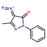 1-Phenyl-3-methyl-4-diazo-1H-pyrazole-5(4H)-one