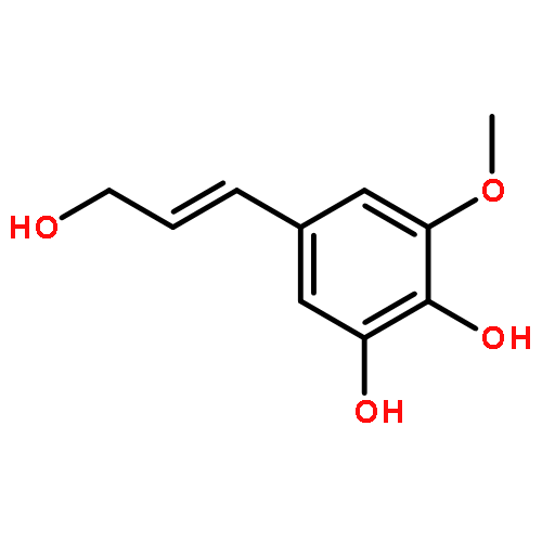 5-[(1E)-3-hydroxyprop-1-en-1-yl]-3-methoxybenzene-1,2-diol