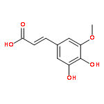 2-Propenoic acid,3-(3,4-dihydroxy-5-methoxyphenyl)-