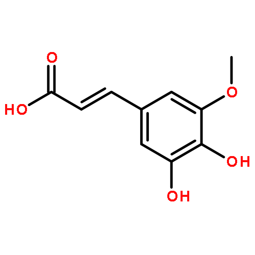 2-Propenoic acid,3-(3,4-dihydroxy-5-methoxyphenyl)-