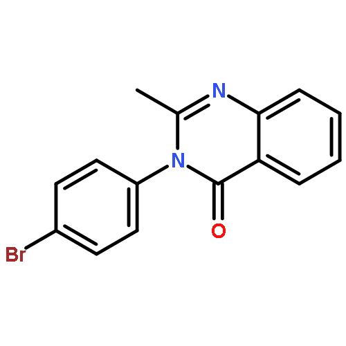 4(3H)-Quinazolinone,3-(4-bromophenyl)-2-methyl-