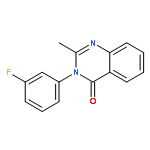 3-(3-fluorophenyl)-2-methylquinazolin-4(3H)-one