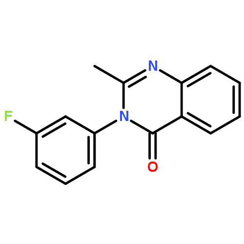 3-(3-fluorophenyl)-2-methylquinazolin-4(3H)-one