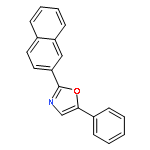 Oxazole, 2-(2-naphthalenyl)-5-phenyl-