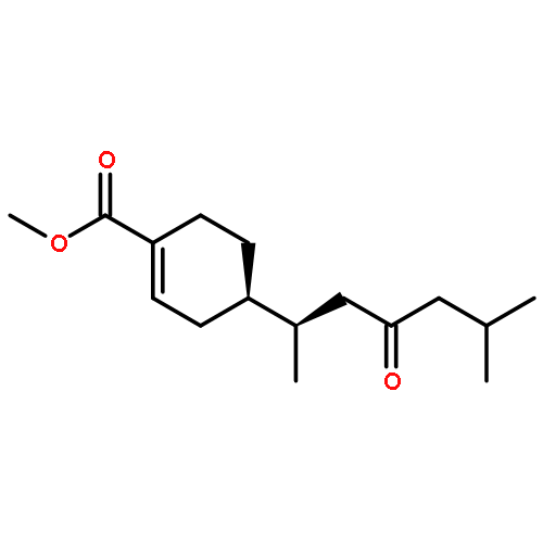 1-Cyclohexene-1-carboxylicacid, 4-[(1R)-1,5-dimethyl-3-oxohexyl]-, methyl ester, (4R)-