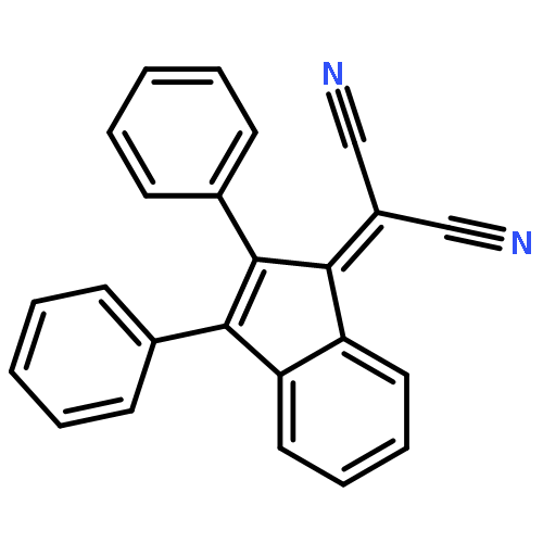 Propanedinitrile, (2,3-diphenyl-1H-inden-1-ylidene)-