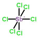 hexachloroantimonate(1-)