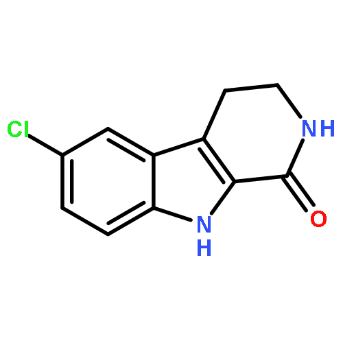 6-chloro-2,3,4,9-tetrahydro-1H-pyrido[3,4-b]indol-1-one