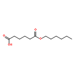 6-(hexyloxy)-6-oxohexanoic acid