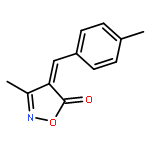 5(4H)-Isoxazolone, 3-methyl-4-[(4-methylphenyl)methylene]-