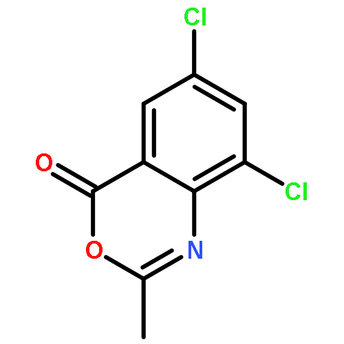 4H-3,1-Benzoxazin-4-one, 6,8-dichloro-2-methyl-