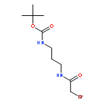 Carbamic acid, [3-[(bromoacetyl)amino]propyl]-, 1,1-dimethylethyl ester