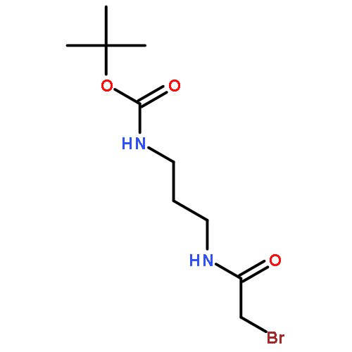 Carbamic acid, [3-[(bromoacetyl)amino]propyl]-, 1,1-dimethylethyl ester