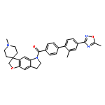 (2'-Methyl-4'-(5-methyl-1,2,4-oxadiazol-3-yl)-[1,1'-biphenyl]-4-yl)(1'-methyl-6,7-dihydrospiro[furo[2,3-f]indole-3,4'-piperidin]-5(2H)-yl)methanone