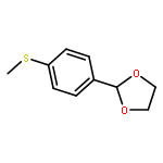 4-methylthiobenzaldehyde ethylene acetal